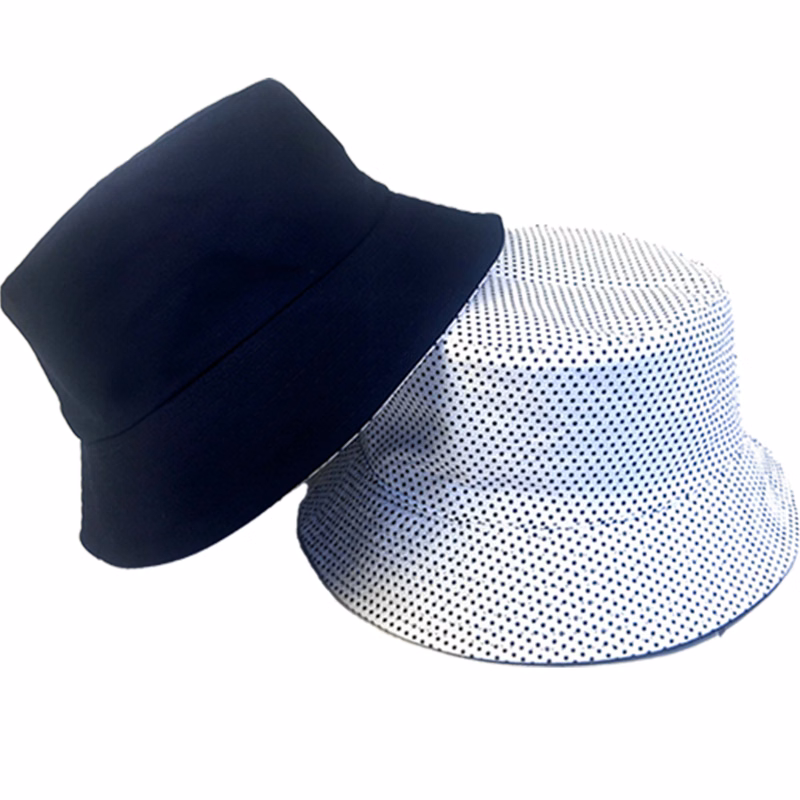 100% Cotton Double-sided Available Foldable Bucket Hat