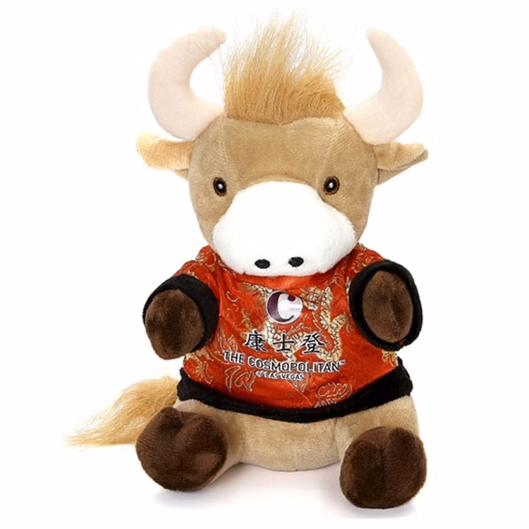 8" SuperSoft Ox with Chinese New Year Shirt