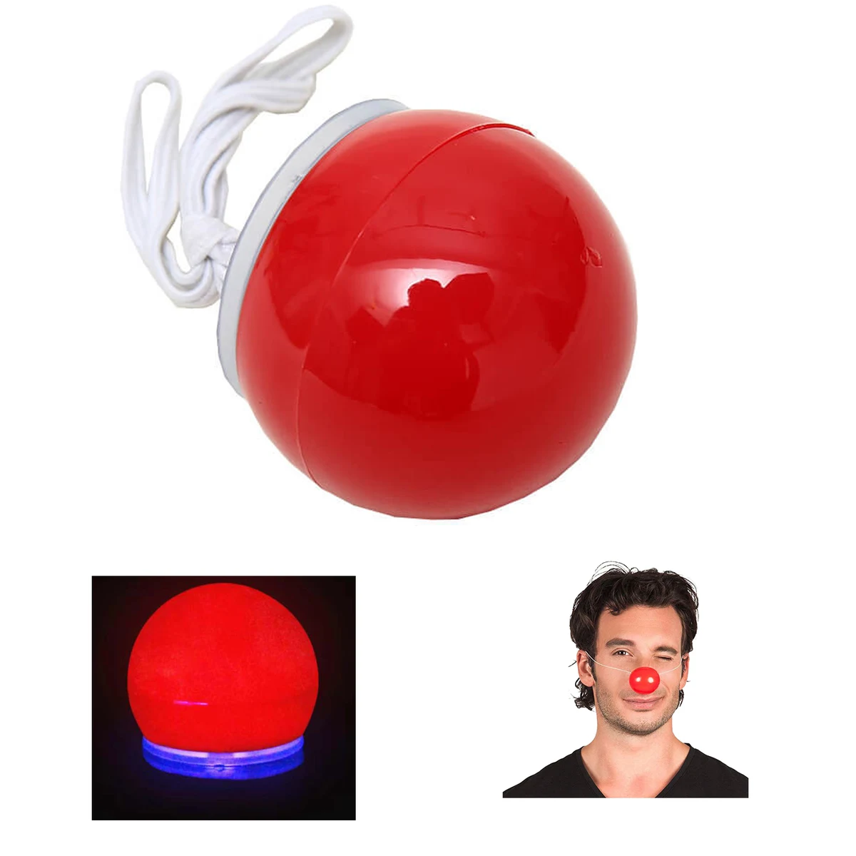 Glowing Red Clown Nose 1