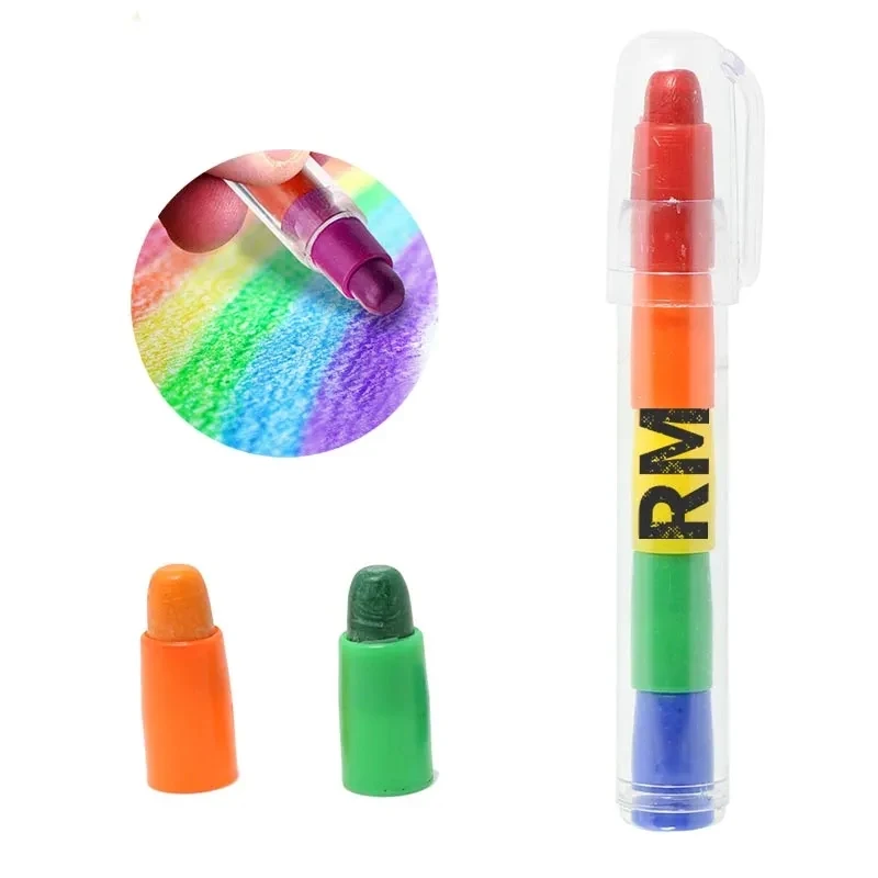 Portable Stackable Colorful Crayons 1