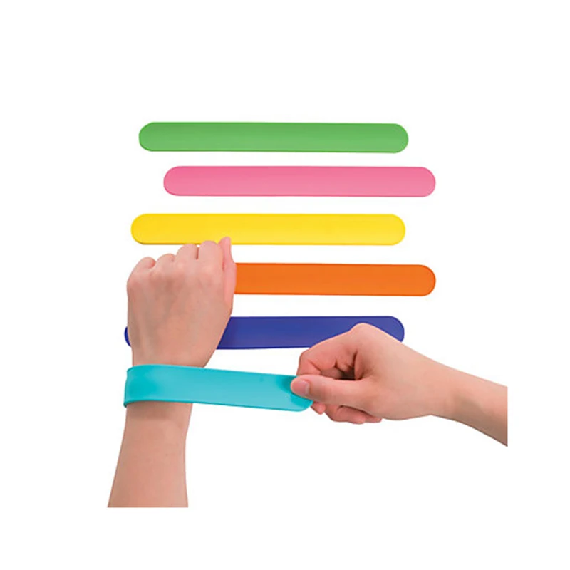 Silicon Slap Bracelet 1
