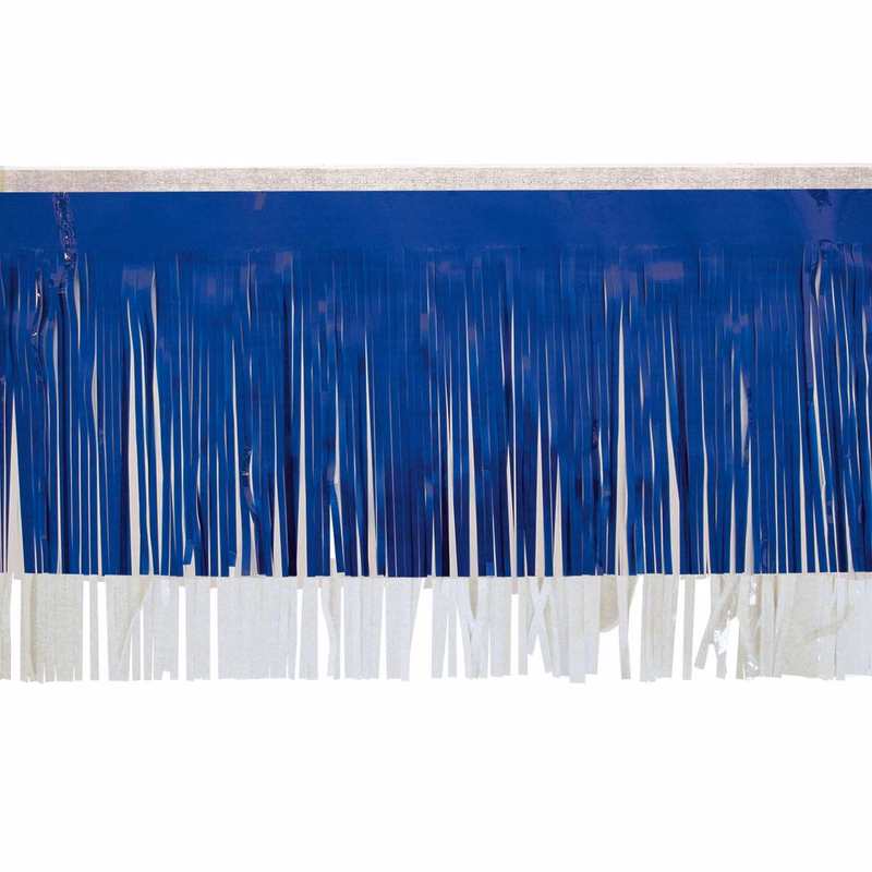 Victory Corps™ Standard Dark Blue & White Fringe (15")