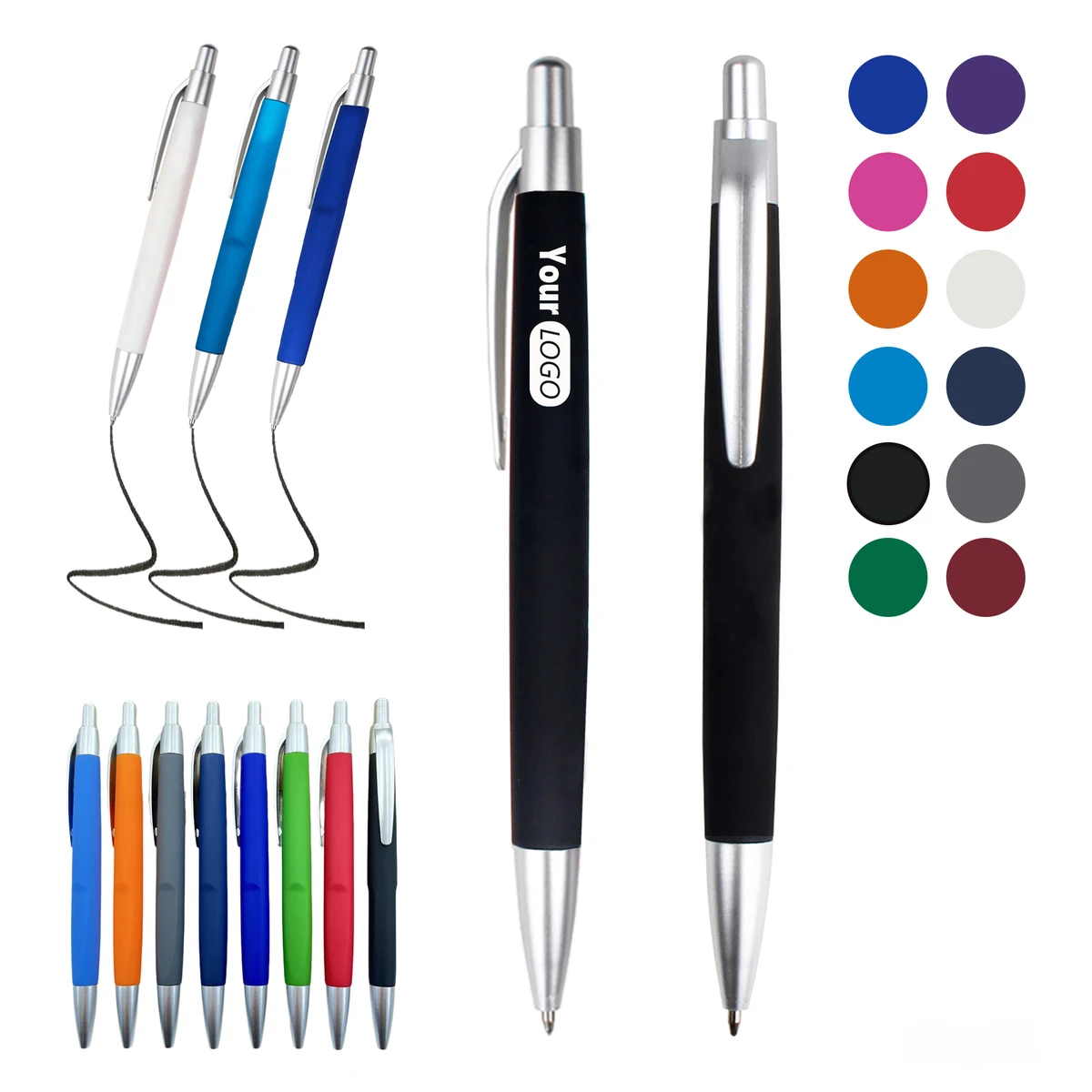 Retractable Ballpoint Pen MOQ10 1