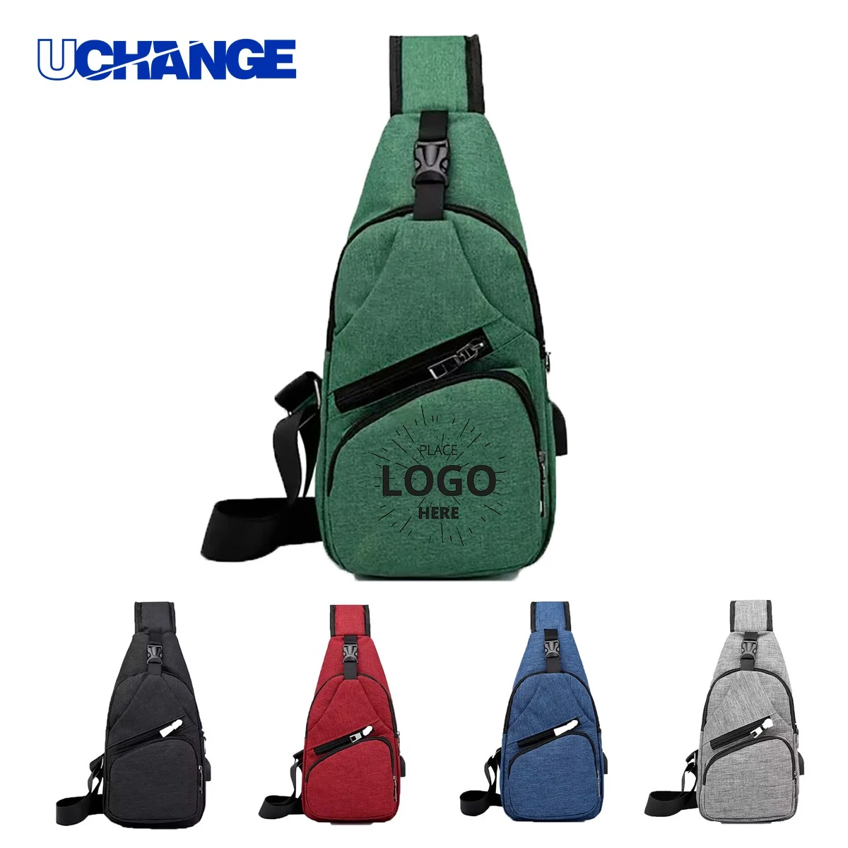 Multi-Pocket Commuting Shoulder Bag 1
