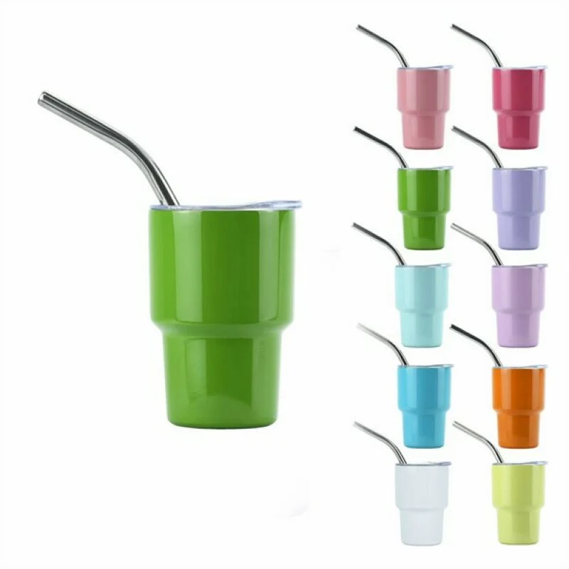 3oz Stainless steel insulated car cup 1