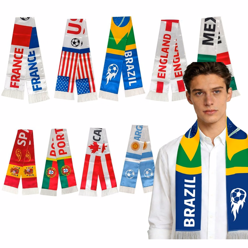 Polyester World Cup Cheering Scarf