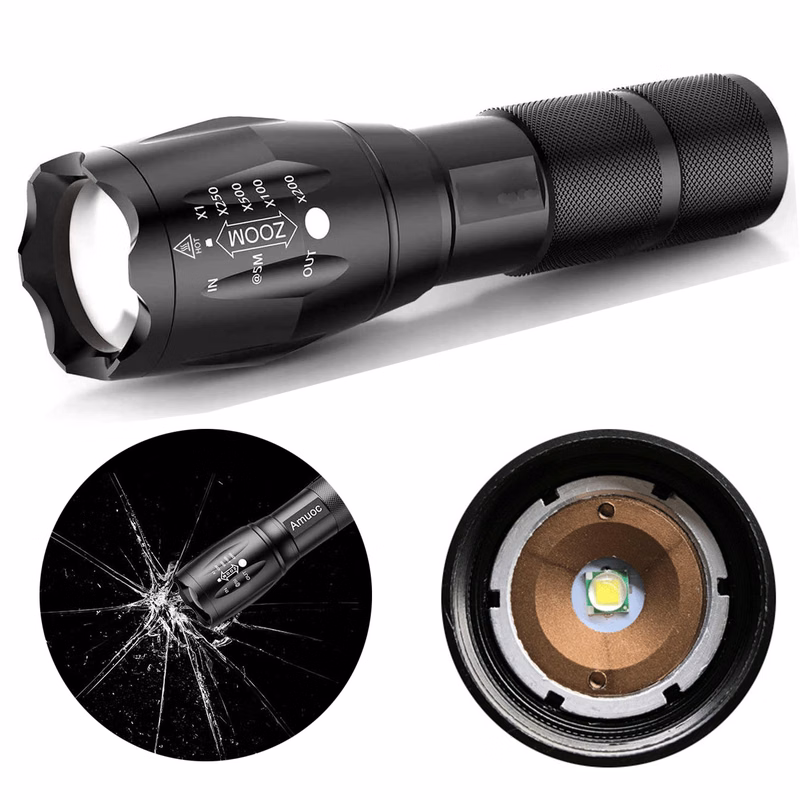 T6 Water-proof Bright Flashlight