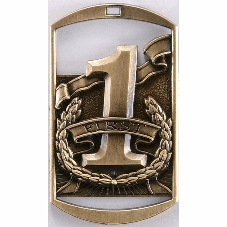 First DT Series Medal, 2" tall