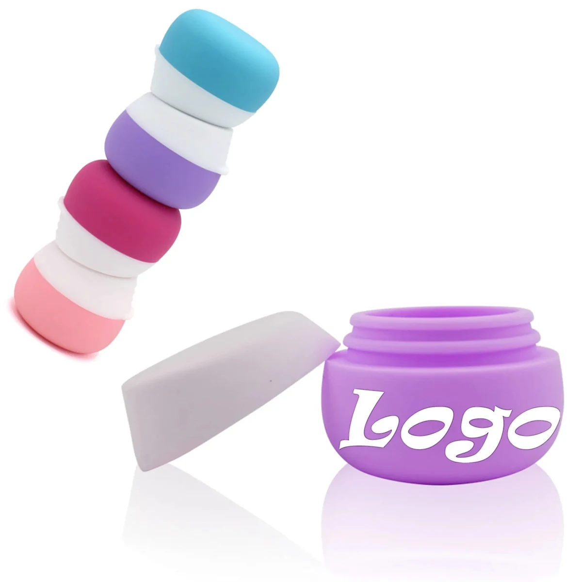 Travel Bottle Cream Jar 1