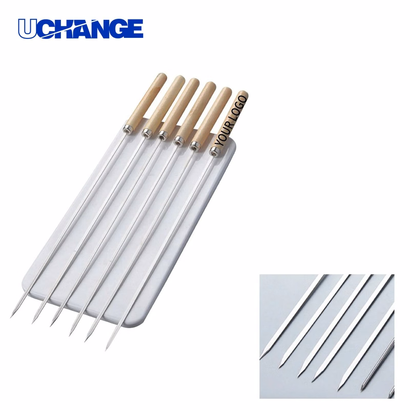 Stainless Steel Barbecue Skewer Tool