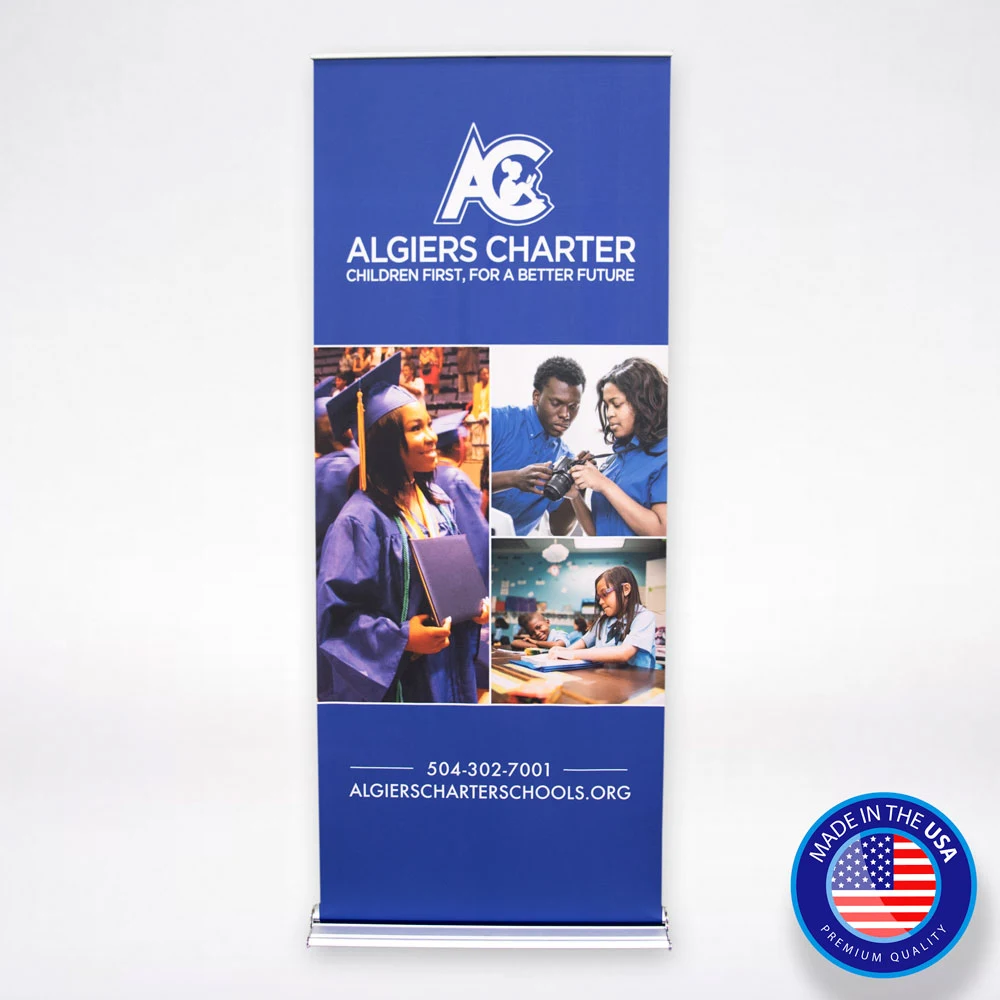 Premium Roll Up Banner - 36" W X 80" H 1