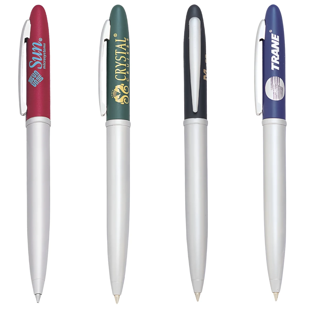Kant Twist Action Pens with Silver Accents 1