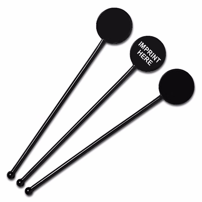 Plastic Cocktail or Coffee Stir Sticks with Round Top