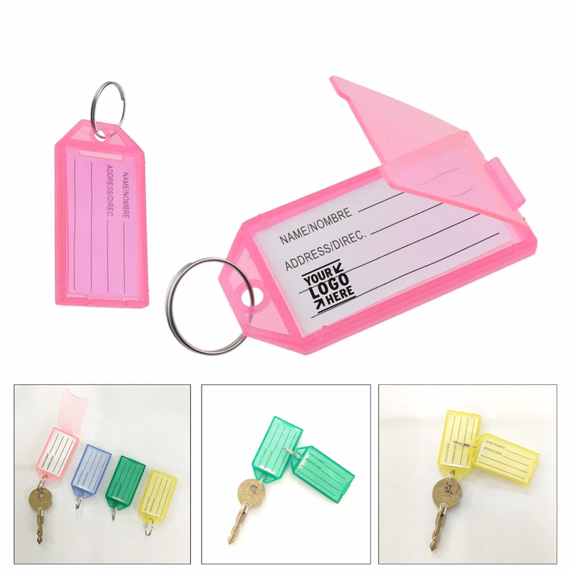 16pcs Plastic Key Label Tags