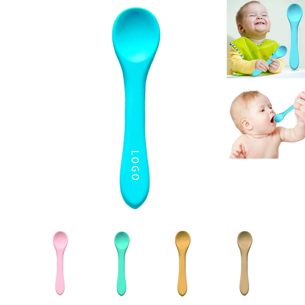 Silicone Spoons Baby 1