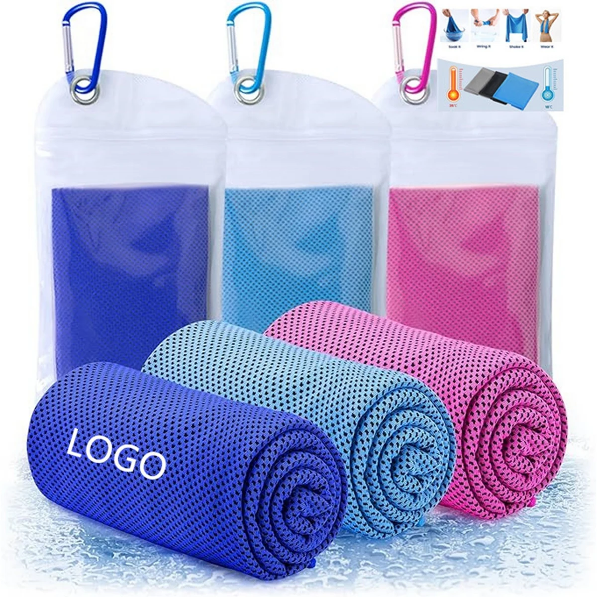 Polyester Fitness Cooling Towels 1
