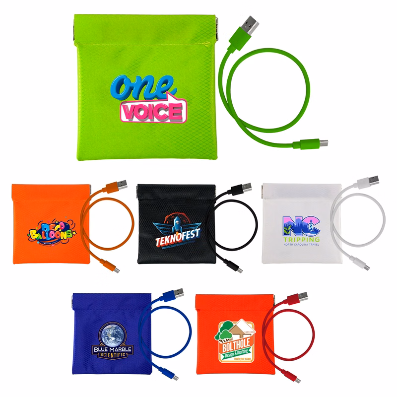 Colorful A to C Cable Set