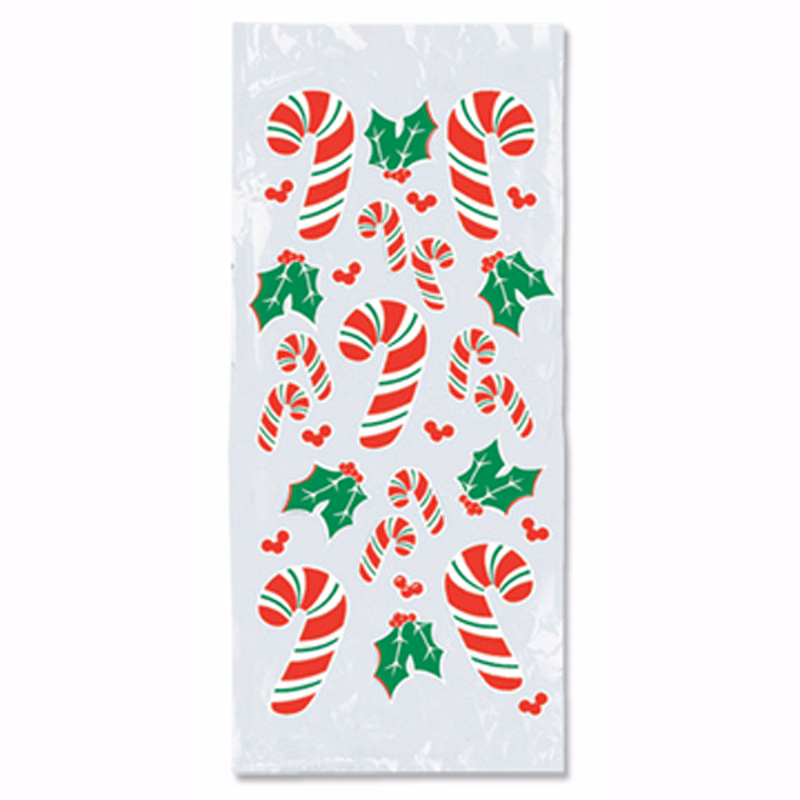 Candy Cane & Holly Cello Bags