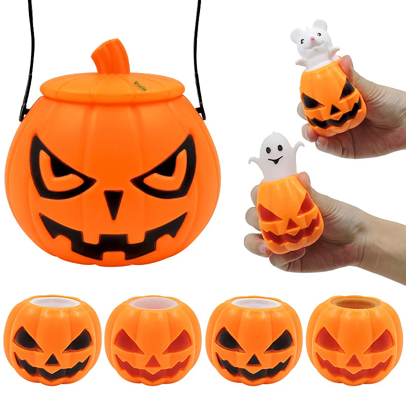 Funny Halloween Pumpkin Head 1