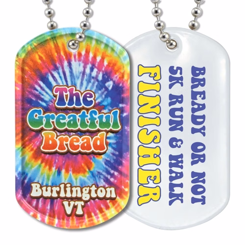 White Dog Tag