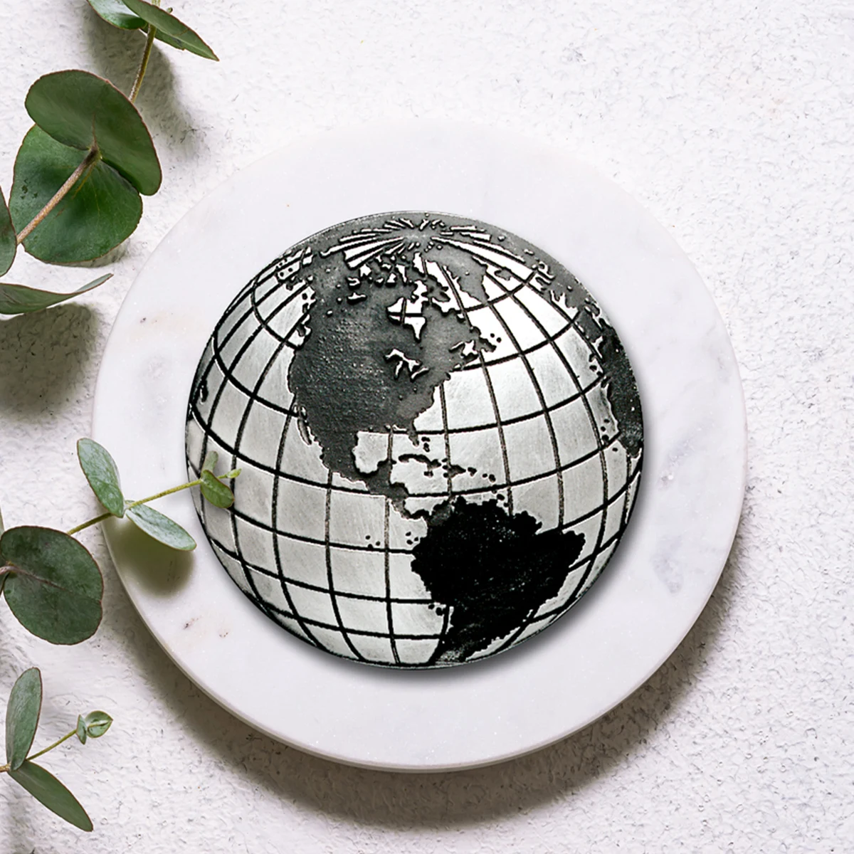 Globe Pewter Accent 1