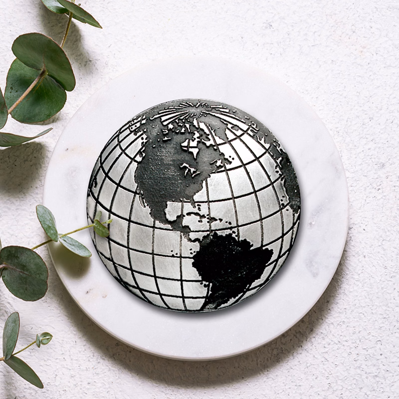 Globe Pewter Accent