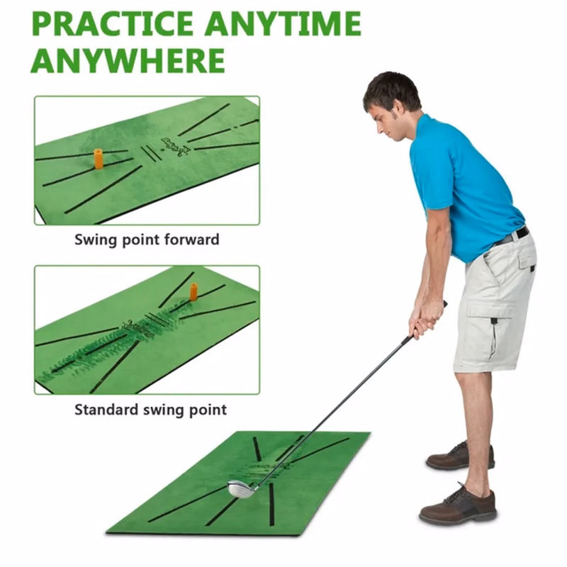 Indoor Golf Swing Testing Training Mat