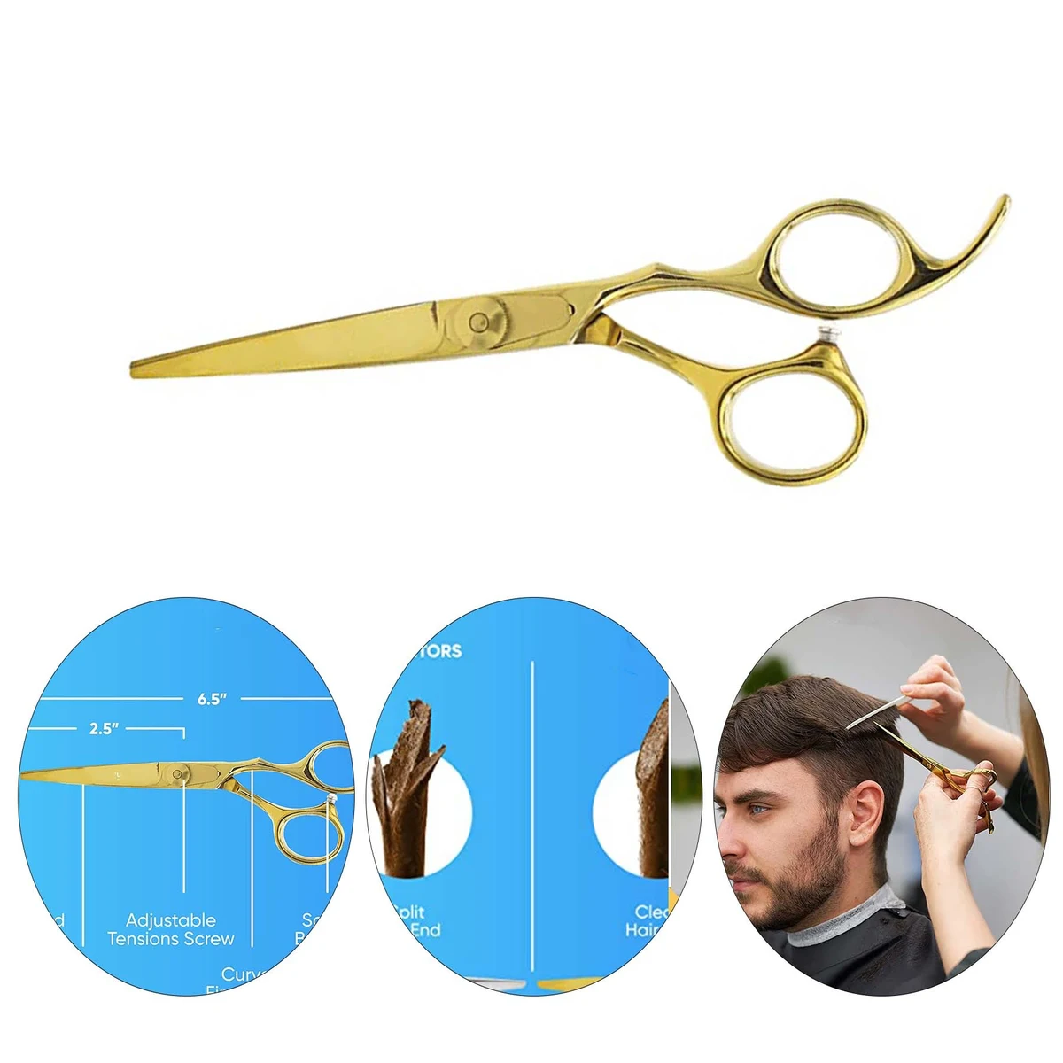 8 PCS Professional Hair Cutting Scissors Kit 1