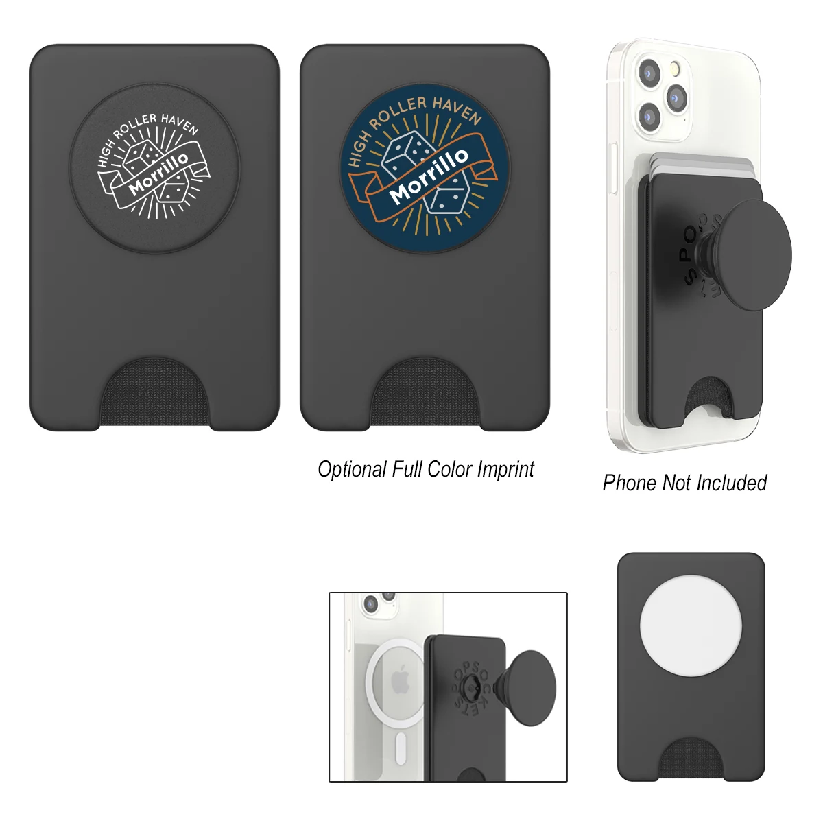 PopSockets™ PopWallet+ for Magnetic Wireless Charging 1