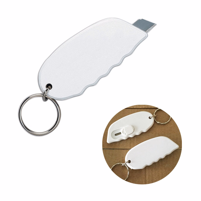Mini Retractable Key Holder w/ Cutter