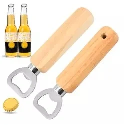 Wooden Classic Bottle Opener 1