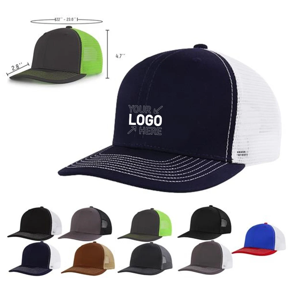 Custom Cotton Twill Mesh Back Cap 1