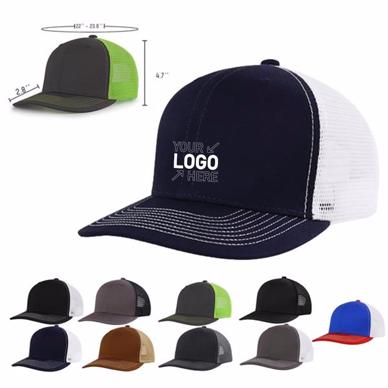 Custom Cotton Twill Mesh Back Cap
