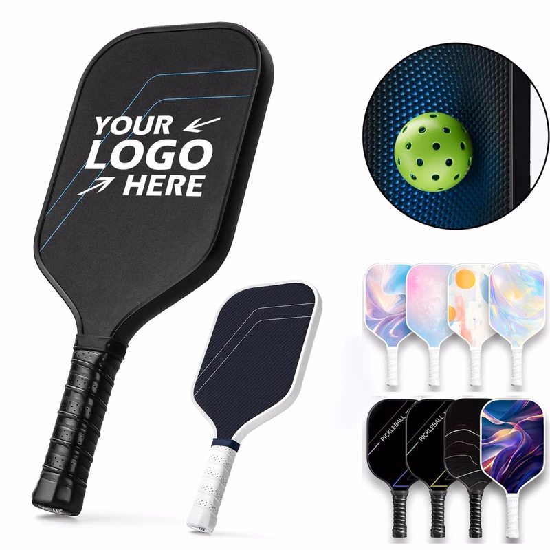 Single Premium Custom Carbon Fiber Pickleball Paddle