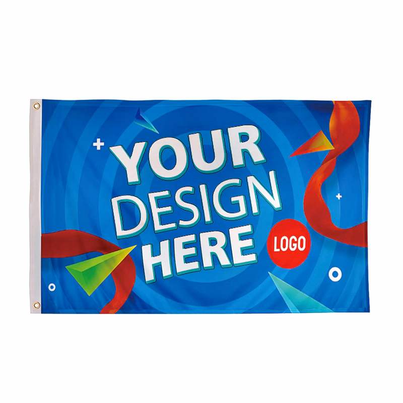5' x3' Full Color Printed Flag