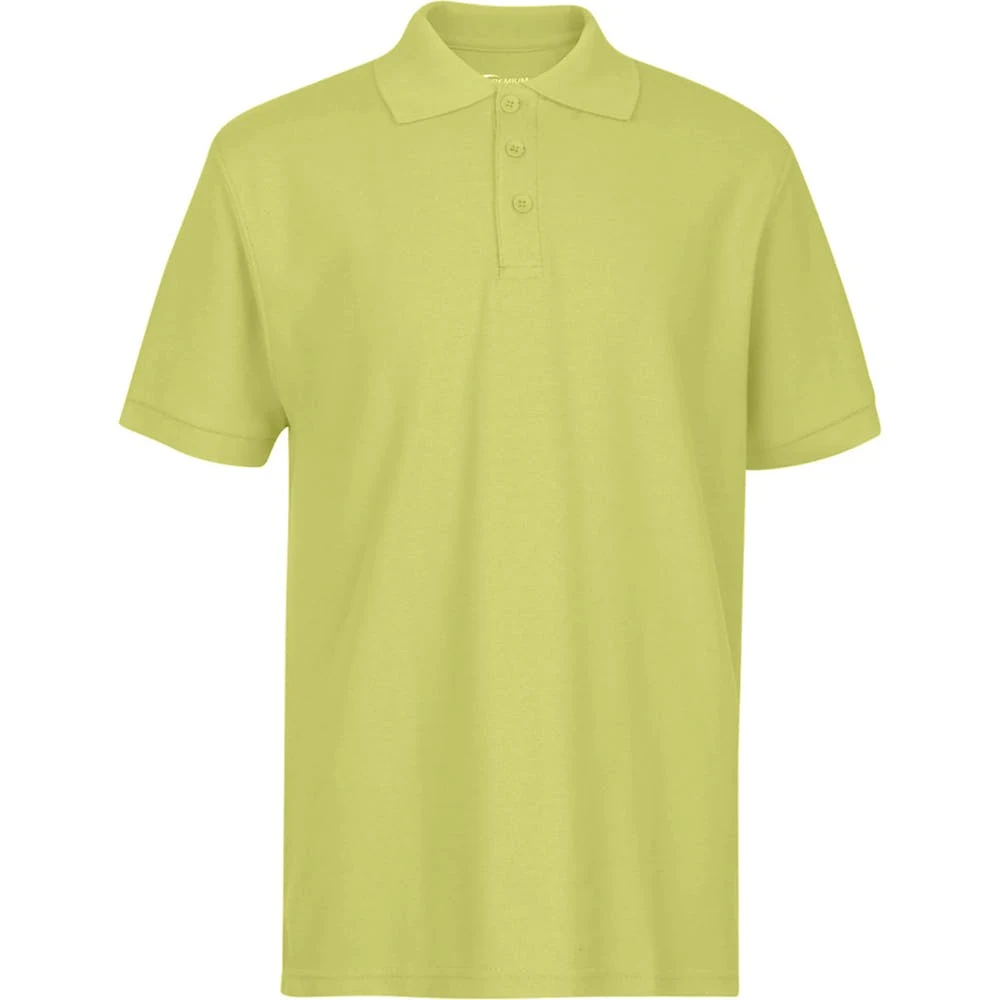 Youth Polo Shirts - Yellow Size 10/12 (M) 1