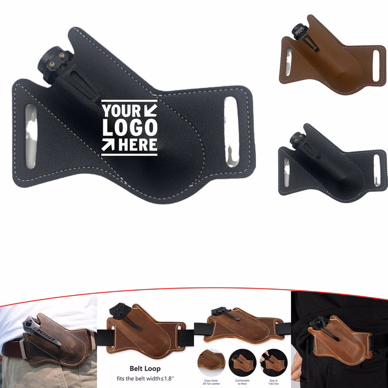 Leather Knife Sheath for Belt