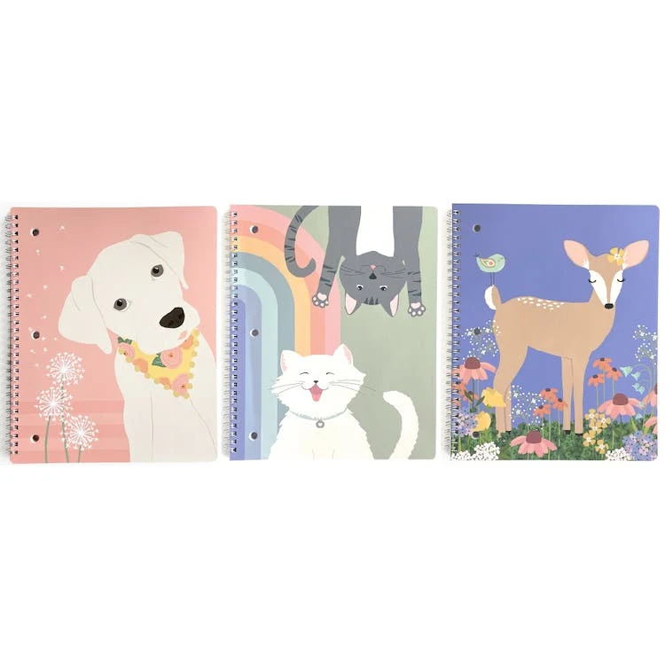1 Subject Notebooks - Fashion Cover 80 Sheets 1