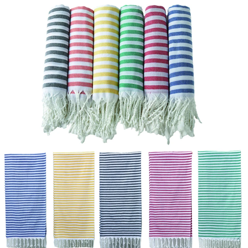 Fringed Beach Towel 1