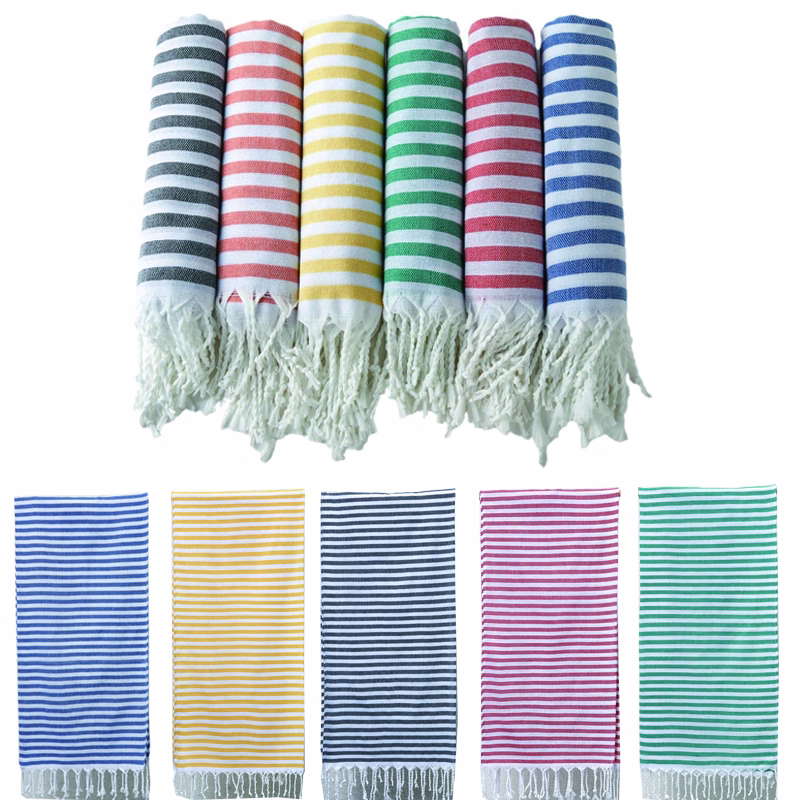 Fringed Beach Towel