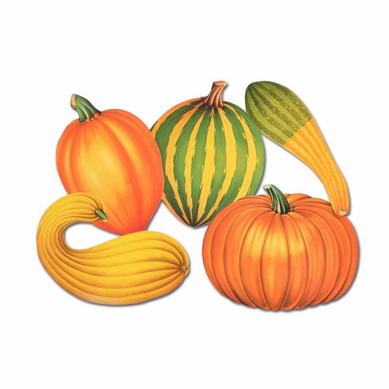 Fall Gourds Cutouts