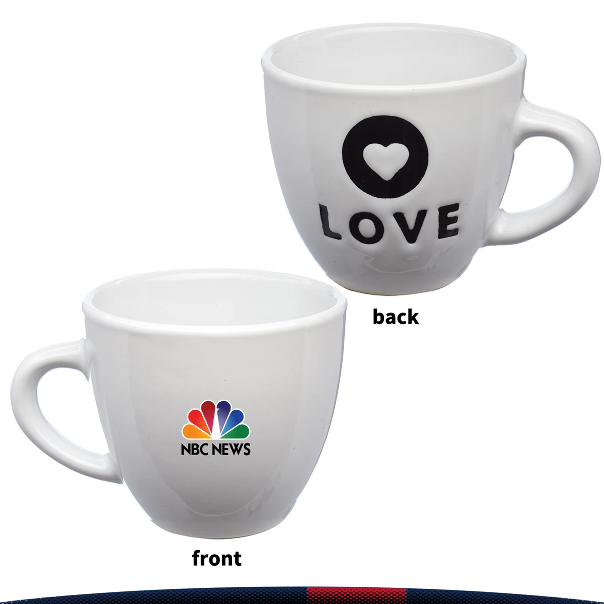 2 oz. Chornill Love is All Espresso Mugs 1