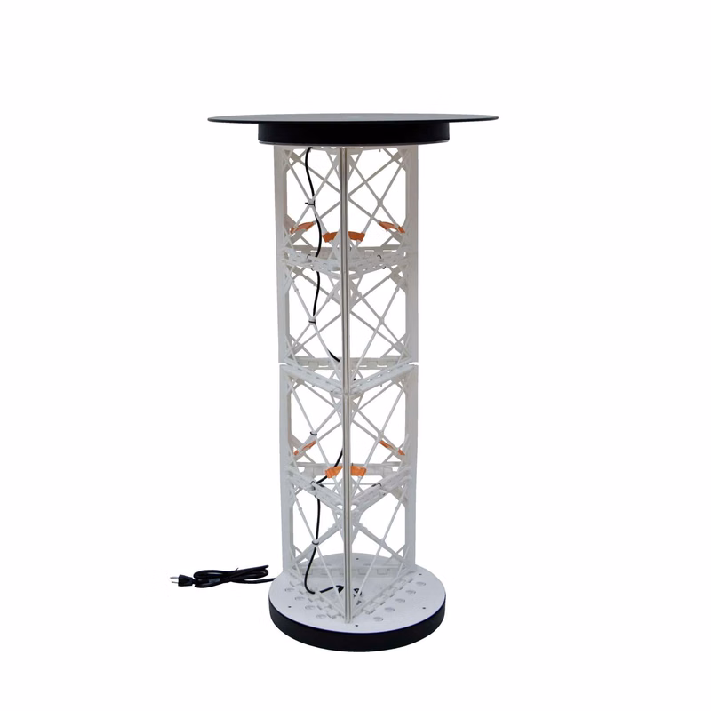 44" ShowGlower Totem Table Hardware