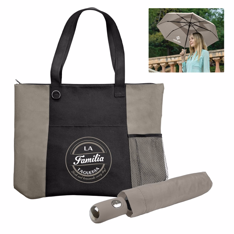 NEW - The Mariner Boat Tote Bag/Mighty Mite Umbrella Set