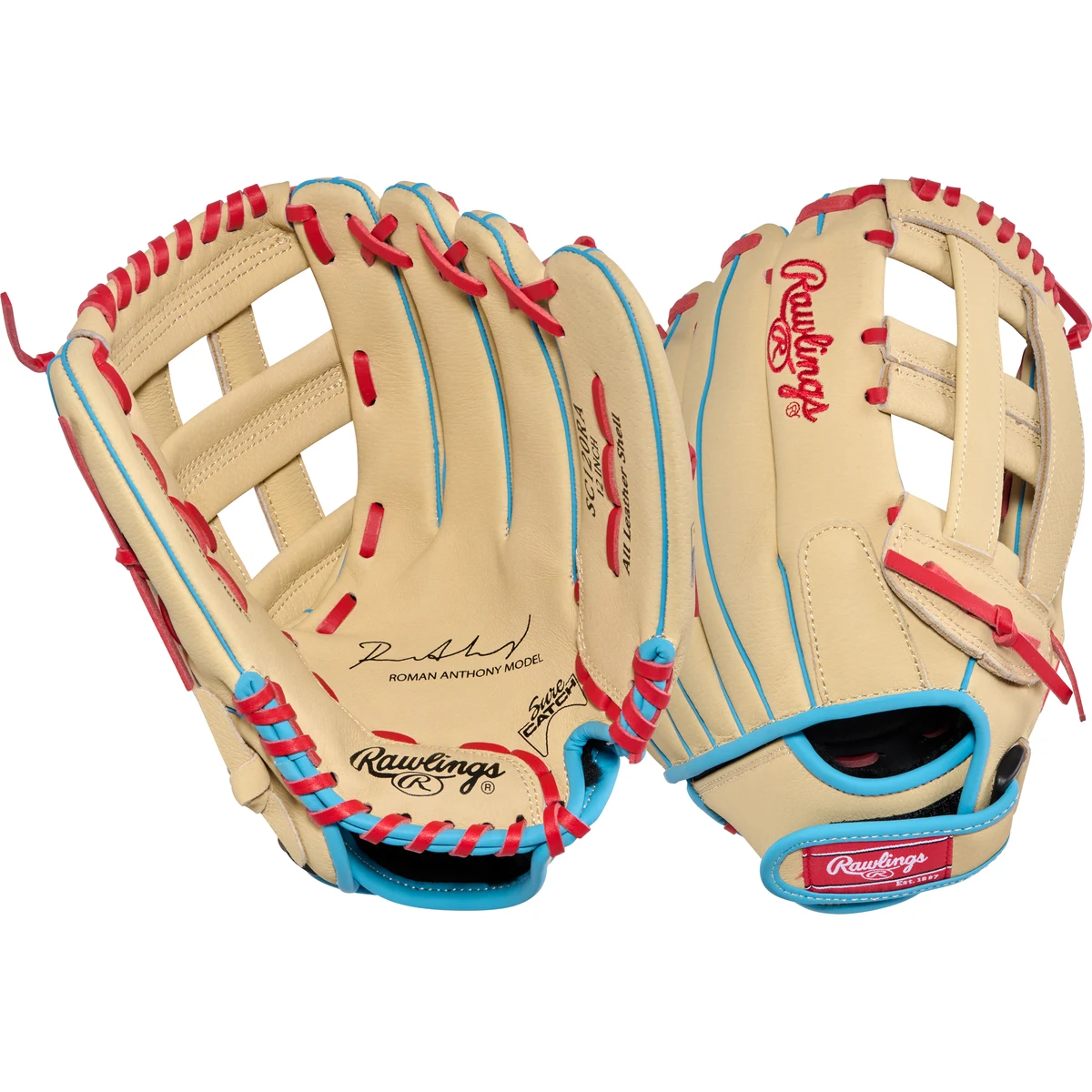 Rawlings Sure Catch 12 Baseball Glove, Utility 1