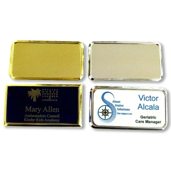 Plastic Name Badge (Holder B) 1