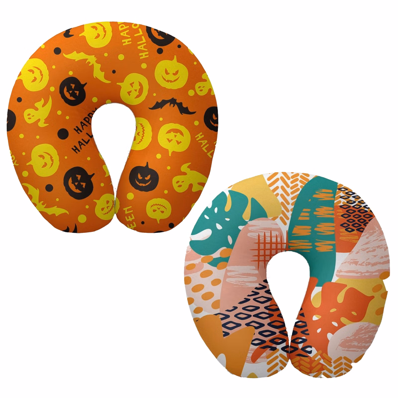 Inflatable Travel U Shaped Neck Pillow MOQ50