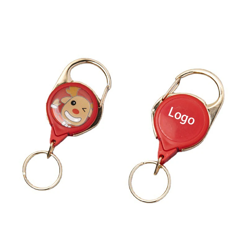 Retractable Badge Reel Snap Fastener 1