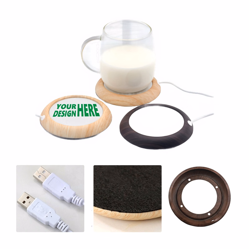 MOQ50 USB Coffee Mug Warmer With Custom Logo