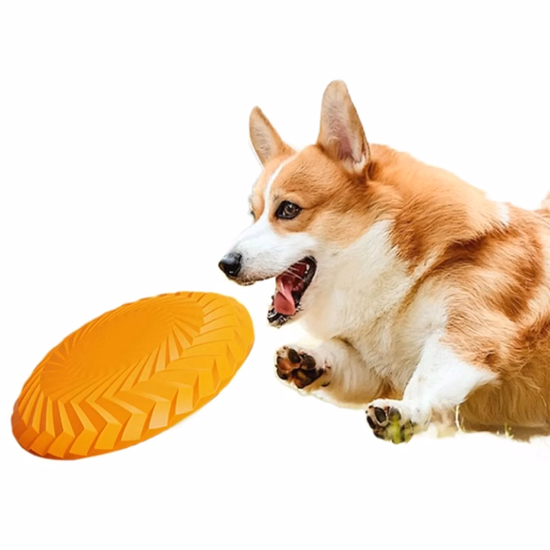 Dog Rubber Flying Disc Toy
